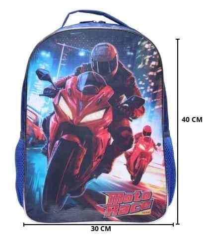 MOCHILA MOTO  ESTOJO   LANCHEIRA